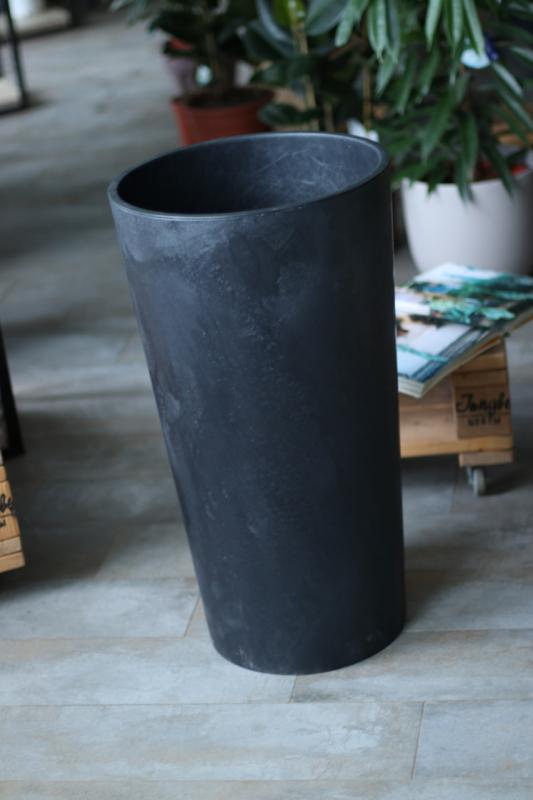 Кашпо пластиковое Lamela (матовые, круглое)